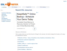 Tablet Screenshot of eslmonster.com